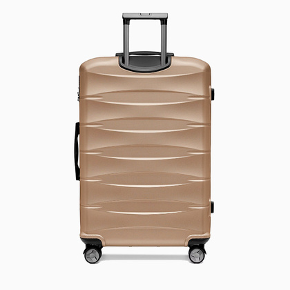 Duża walizka PUCCINI CAIRO ABS030A 6C Złota