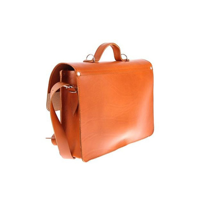 Modna teczka 3w1 skóra KEMER VOOC Vintage P25 brąz