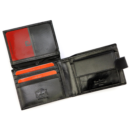 Portfel męski skórzany PIERRE CARDIN TILAK51 8806A Czarny
