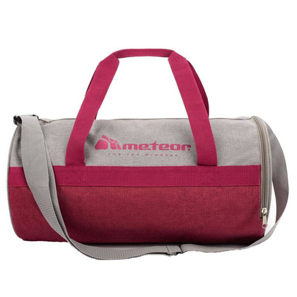 Torba fitness Meteor Siggy 25L różowo-szary 74561