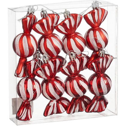 BOMBKA FORMÓWKA PLASTIKOWA BEZPIECZNA CUKIERKI 8SZT MICA