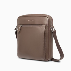 Torba na ramię skórzana PUCCINI ROYAL COLLECTION LGD2722 2 Brązowa