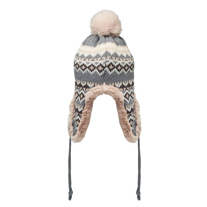 Dzianinowa czapka nauszniki