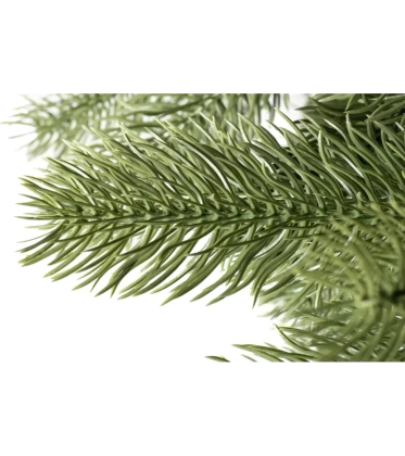 Choinka sztuczna PE09 150 cm FULL PE jasnozielona gęsta z metalowym stojakiem