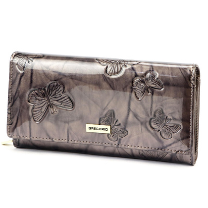 Portfel damski skórzany PELLUCCI BTS-106 Niebieski