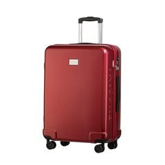 Średnia walizka PUCCINI PANAMA PC029B 3 Czerwona