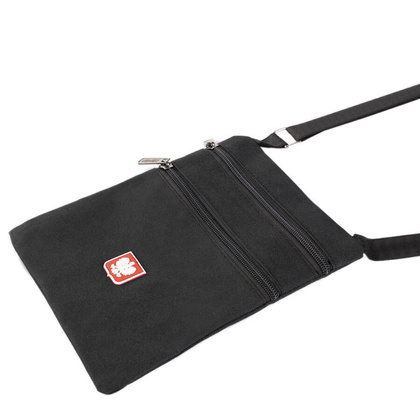 Tekstylne etui na paszport z godlem Polski