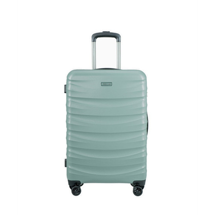 Średnia walizka PUCCINI VALENCIA PC032B 5C Zielona