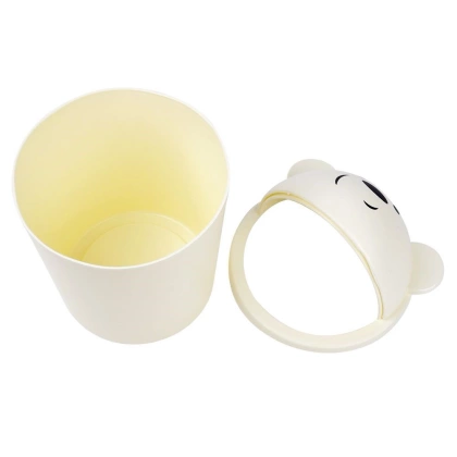 Kosz na śmieci odpady mini łazienkowy stołowy stół miś 1,5 l