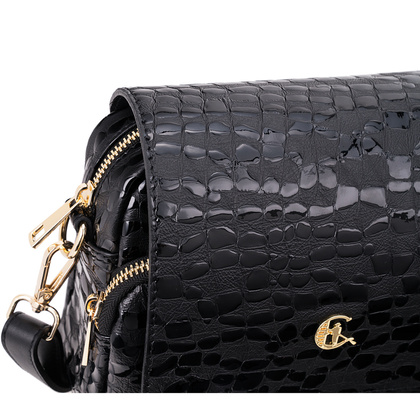 Skórzana listonoszka Canaletto o strukturze kropli – elegancja i funkcjonalność na co dzień TD655s258