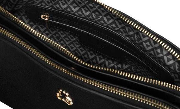 Kompaktowa torebka listonoszka z regulowanym paskiem — Lulu Castagnette