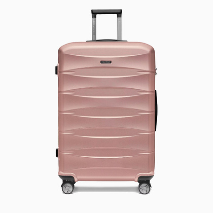 Duża walizka PUCCINI CAIRO ABS030A 3C Różowa