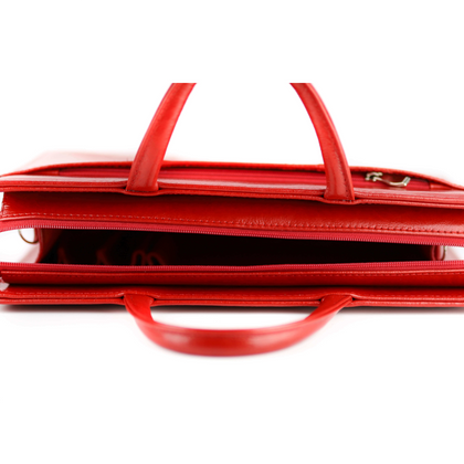 522 Dyplomatka damska-czerwony KEMER