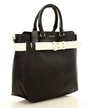 MONNARI Elegancka torebka kuferek czarny - min. zamówienie 20 / 50 / 100 szt.