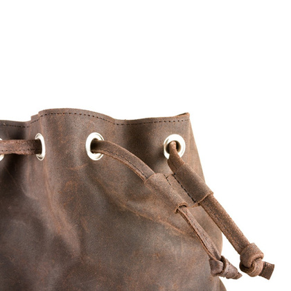 Plecak ze skóry naturalnej KEMER VOOC RDW6 Brązowy