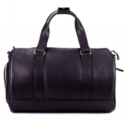 Torba podróżna skórzana KEMER SOLIER Brandon SL19 Czarna - min. zamówienie 20 / 50 / 100 szt.