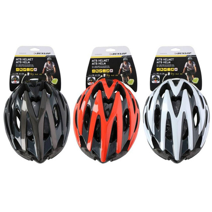 KASK ROWEROWY REGULOWANY DUNLOP MTB GREY R.S (53-55CM)
