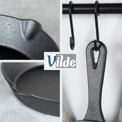 Patelnia żeliwna z nakładką silikonową CAST LINE 20 cm