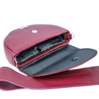 T-12 Torebka franczeska S - bordo KEMER