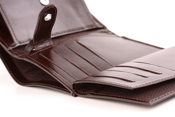 Skórzany portfel męski KEMER VOOC PPM4 Brązowy