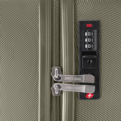 Mała kabinowa walizka PUCCINI BALI ABS021C 6C Złoty