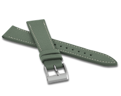 LAVVU Zielony wodoodporny pasek DAVINCI z luksusowej skóry Top Grain - 22