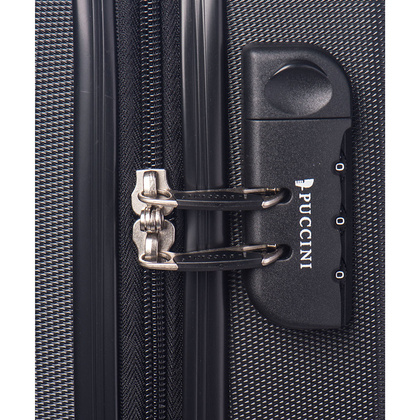 Mała kabinowa walizka PUCCINI PARIS ABS03C 1 Czarna