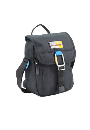 Torba na ramię z klapą Discovery ICON 711 czarna
