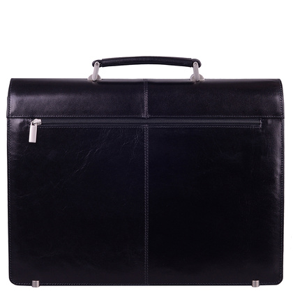 Teczka męska skórzana KEMER T5 Czarna - min. zamówienie 20 / 50 / 100 szt.