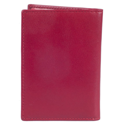 Etui na dokumenty skóra BELLUCCI OD3 Czerwone - min. zamówienie 20 / 50 / 100 szt.