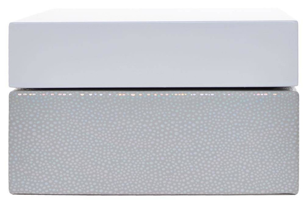 Szkatułka biała lakierowana