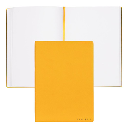 Notatnik Hugo Boss A5 Essential Storyline Yellow Plain