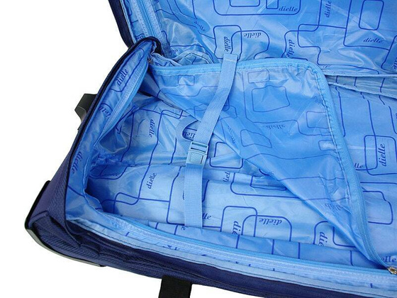 Torba podróżna na kołach DIELLE Granatowa