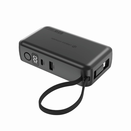 Ładowarka 2 w 1, power bank do laptopa 10000 mAh, 65W Eureka