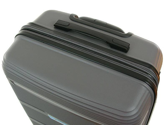 Duża walizka DIELLE 170 Szara
