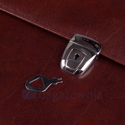 Teczka damska skórzana T11-04-S1-154 Brązowa - min. zamówienie 20 / 50 / 100 szt.