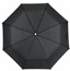 Automatyczny, wiatroodporny, kieszonkowy parasol STREETLIFE, biały, czarny