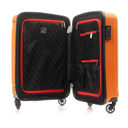 WALIZKA KABINOWA TOURIST 55 CM (S) POMARAŃCZOWA SWISSBAGS+