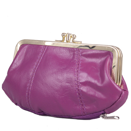 Portfel damski skrzany KEMER 19-32 Fiolet - min. zamówienie 20 / 50 / 100 szt.