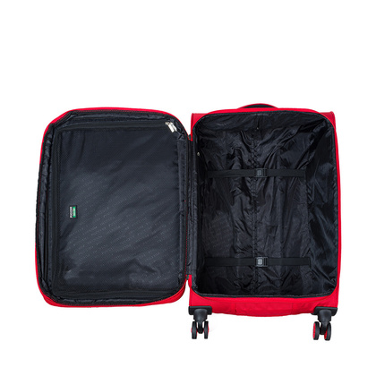 Średnia walizka PUCCINI PERUGIA EM50950B 3 Czerwona