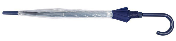 Parasol HONEYMOON, niebieski, transparentny