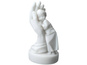 Chłopczyk na dłoni -alabaster grecki