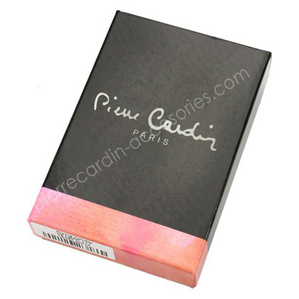 Portfel damski skórzany PIERRE CARDIN 02 LEAF 119 Szary