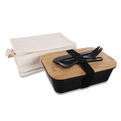 Zestaw na lunch Take Away, beżowy