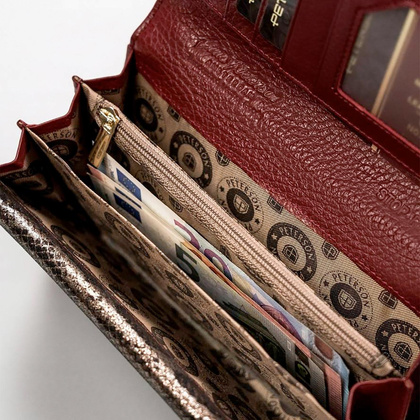 Duży portfel damski na zatrzask