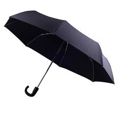Parasol męski krótki Duomatic KEMER MP351 Czarny - min. zamówienie 20 / 50 / 100 szt.