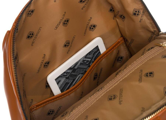 Elegancki plecak damski ze skóry ekologicznej