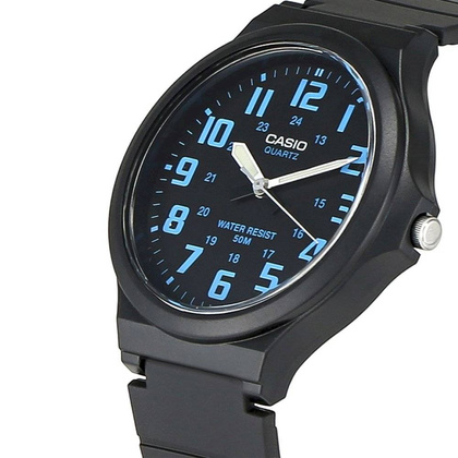 ZEGAREK MĘSKI CASIO MW-240-2B (zd166d) - KLASYKA