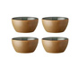 Zestaw misek 4szt. 12cm Wood/Forest Stoneware 28091