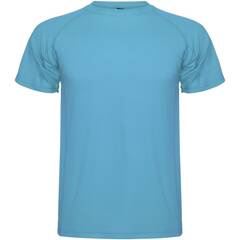 Montecarlo sportowa koszulka dziecięca z krótkim rękawem